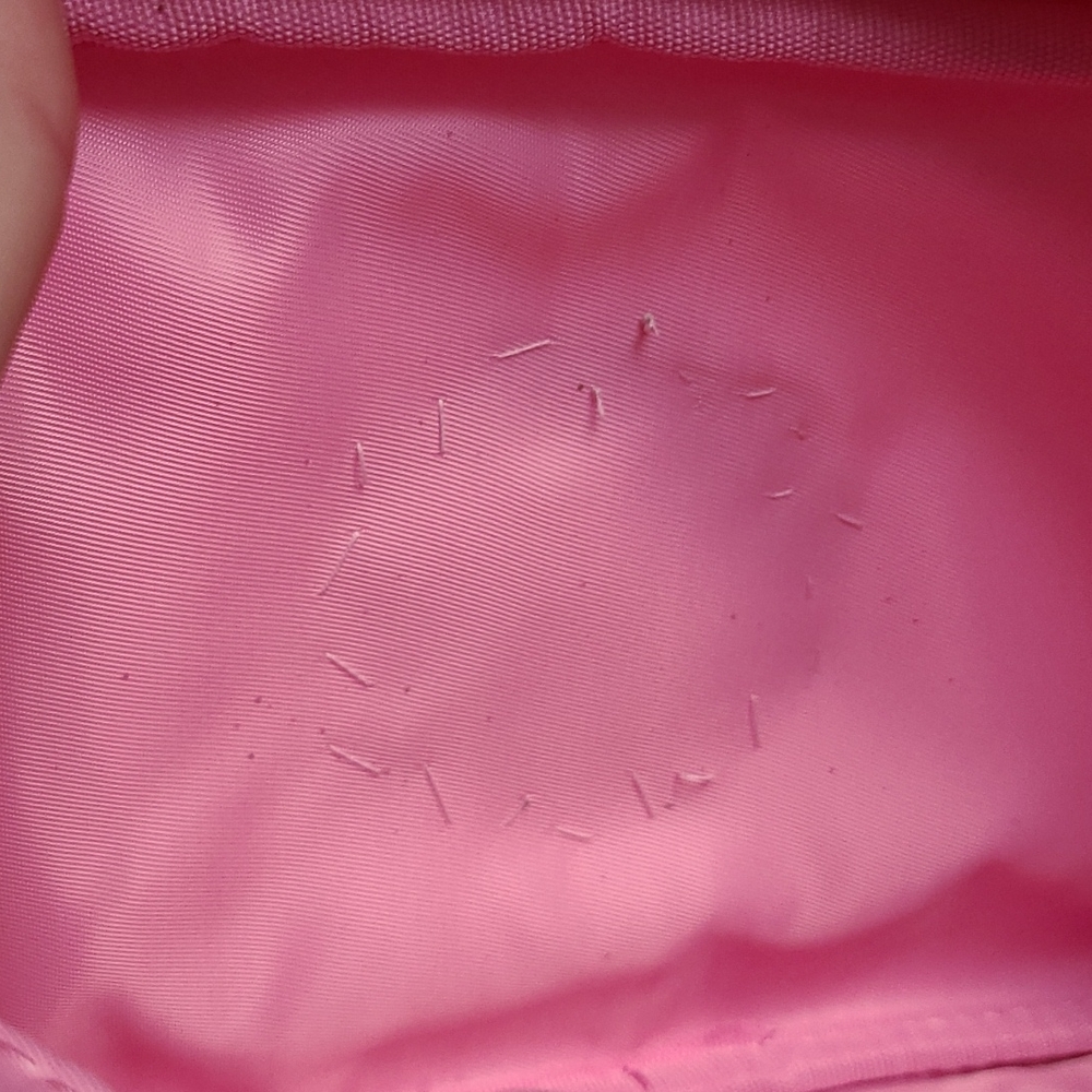 Stoney clover target pink pouch with daisy patch - Picture 2 of 3